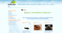 Desktop Screenshot of aphysio.fr